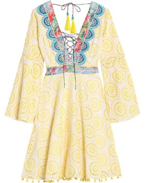 Matthew Williamson Short Dress - Yellow