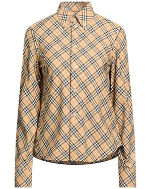 Burberry Khaki Shirt Cotton - Natural