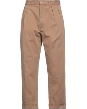 mr73 Camel Pants Cotton, Elastane - Natural