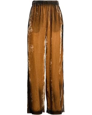 Tela Camel Pants Viscose, Nylon - Natural