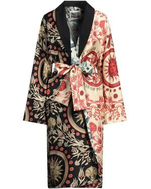Fausto Puglisi Overcoat & Trench Coat Silk, Acetate - White