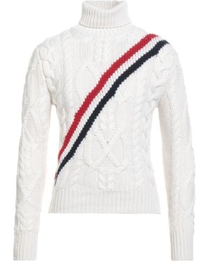 Thom Browne Turtleneck - White