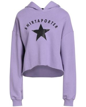 Shirtaporter Sweatshirt Cotton - Purple