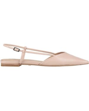 Lola Cruz Ballet Flats - Natural