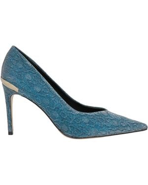 Luciano Padovan Pumps Textile Fibers - Blue