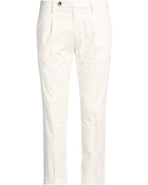 Michael Coal Trousers Cotton, Elastane - White