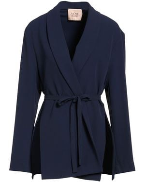 MÊME ROAD Midnight Blazer Polyester, Elastane - Blue