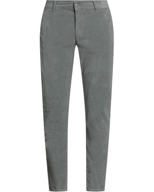 Daniele Alessandrini Pants Cotton, Elastane - Gray