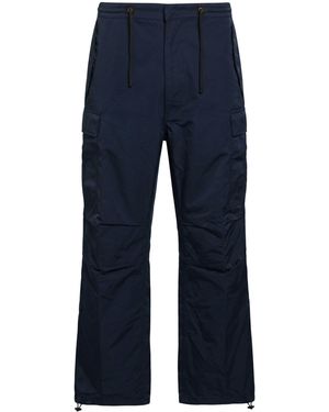 Department 5 Trousers Polyester - Blue