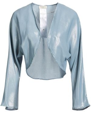 Rebel Queen Slate Shrug Polyester - Blue