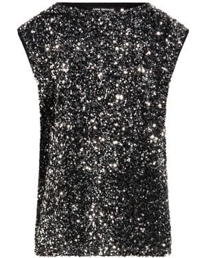 Junya Watanabe Top Polyester, Polyurethane - Black