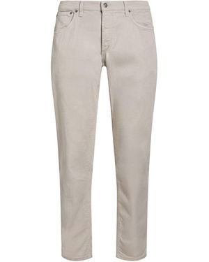 Dondup Light Pants Cotton, Elastomultiester, Elastane - Gray