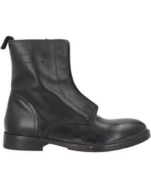 Moma Ankle Boots Leather - Black