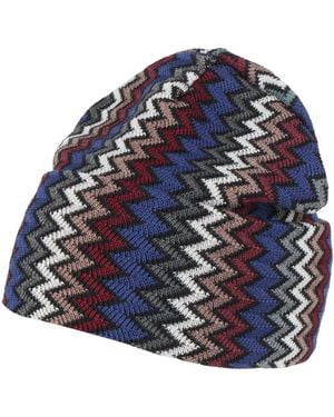 Missoni Hat Wool, Acrylic - Blue
