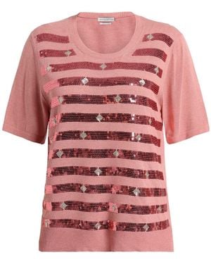 Ballantyne Jumper Viscose, Polyamide - Red