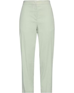 SEVENTY VENEZIA Trousers Linen, Cotton, Elastane - Green