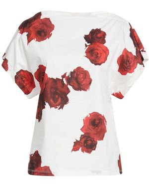Liviana Conti Top Cotton, Elastane - Red
