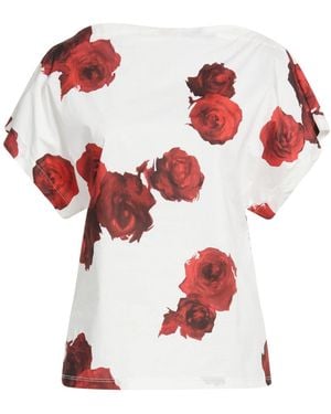 Liviana Conti Top Cotton, Elastane - Red