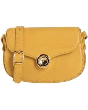 Loro Piana Cross-Body Bag Leather - Yellow
