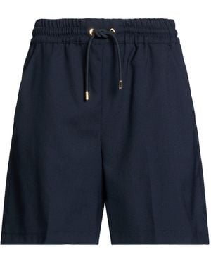 Pinko Midnight Shorts & Bermuda Shorts Polyester, Wool, Elastane - Blue