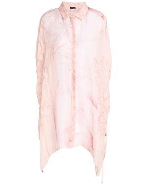 Kiton Light Shirt Linen, Silk - Pink