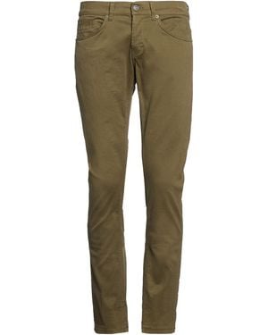 Dondup Military Pants Cotton, Elastane - Green