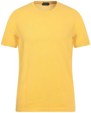Zanone T-Shirts - Yellow