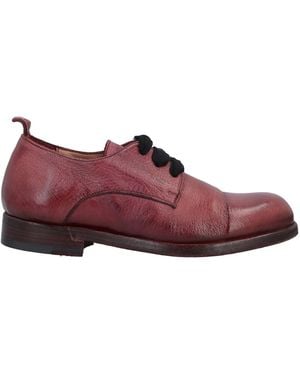 Ink Lace-Up Shoes Goat Skin - Purple