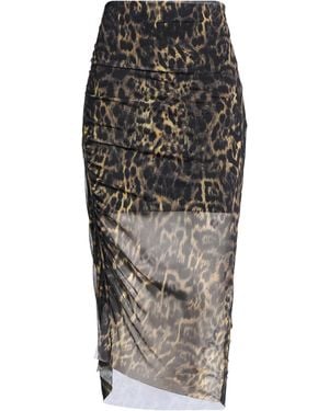 AllSaints Midi Skirt Recycled Polyester, Polyester, Elastane - Gray