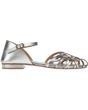 Aguaclara Ballet Flats Leather - White
