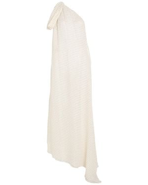 Rosie Assoulin Ivory Top Silk, Lurex - White