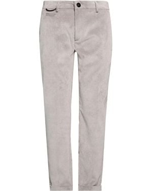 PMDS PREMIUM MOOD DENIM SUPERIOR Light Trousers Cotton, Elastane - Grey