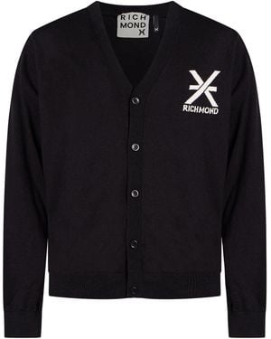 Richmond X Strickjacke - Schwarz