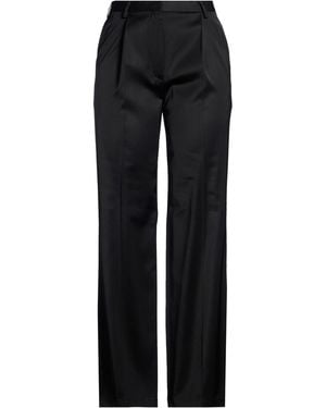 Dries Van Noten Pants Viscose, Wool, Polyurethane - Black