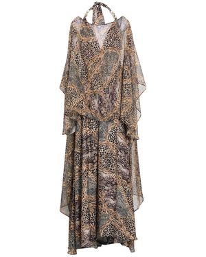 Babylon Maxi Dress Polyamide - Natural
