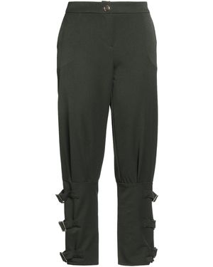Carmen Horneros Pants Polyester, Viscose, Elastane - Gray