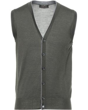 Moorer Cardigan Wool, Silk, Cashmere - Gray