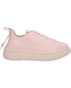 Red(V) Antique Rose Trainers Leather - Pink