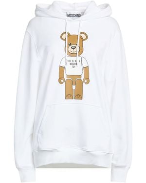 Moschino Sweatshirt Cotton - White