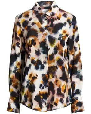 Sara Roka Midnight Shirt Silk - Black