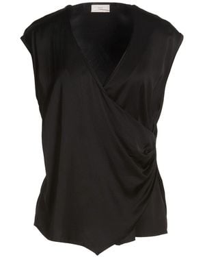 HOPE SKY Top Ecovero Viscose, Rayon, Elastane - Black