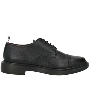 Thom Browne Lace-Up Shoes Leather - Black