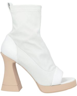 Agl Attilio Giusti Leombruni Ankle Boots Leather - White