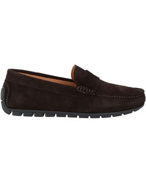 CafeNoir Loafers Leather - Brown