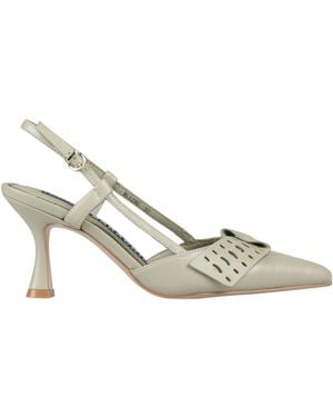 Luciano Barachini Sage Court Shoes Leather - Metallic