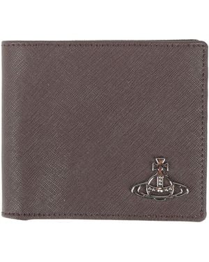 Vivienne Westwood Wallet Leather - Brown