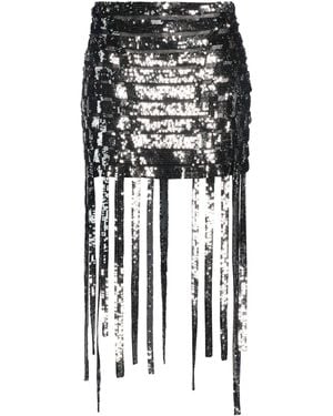 Pinko Mini Skirt Polyamide, Polyester - Black