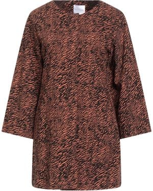Anonyme Designers Overcoat & Trench Coat - Brown