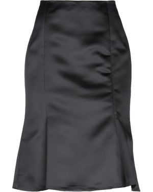 Clips Midi Skirt Polyester - Black