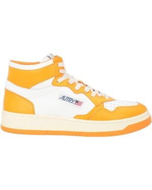 Autry Trainers Leather - Yellow